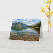 Kiesel im See Karte (Gelbe Blume)