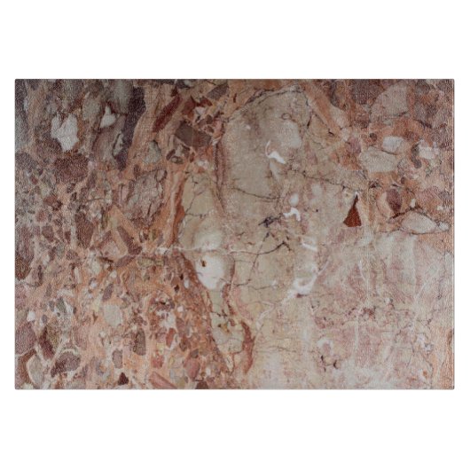 Kiesel-Marmorende Burgunders hochrotes Stoney Schneidebrett (Vorderseite)