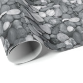 Kiesel-Packpapier Geschenkpapier (Rolleneckpunkt)