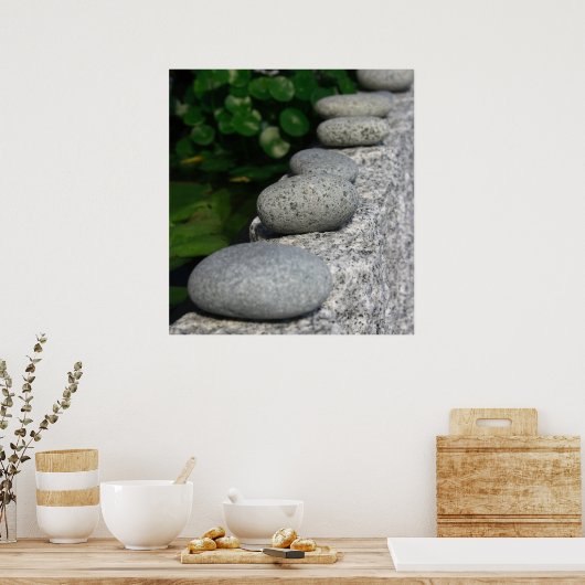 Kiesel Poster (Küche)