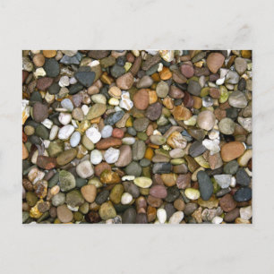 Kiesel / Steine Postkarte
