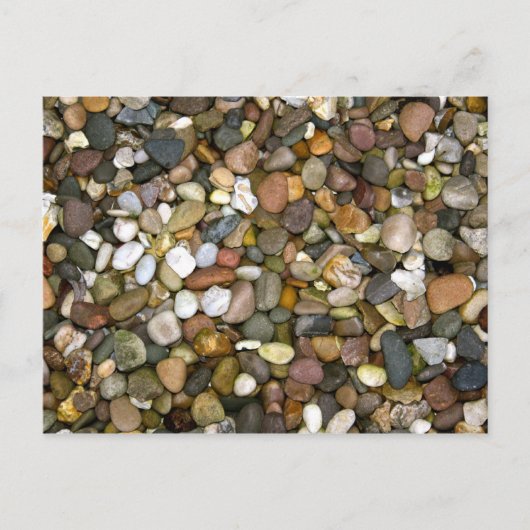 Kiesel / Steine Postkarte (Vorderseite)