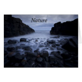 Kiesel und Felsen entlang der Küste des Ozeans (Vorderseite (Horizontal))