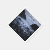 Kiesel und Felsen entlang der Küste Napkins Serviette (Ecke)