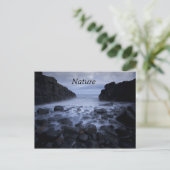 Kiesel und Felsen entlang der Seepromenade Postkarte (Stehend Vorderseite)