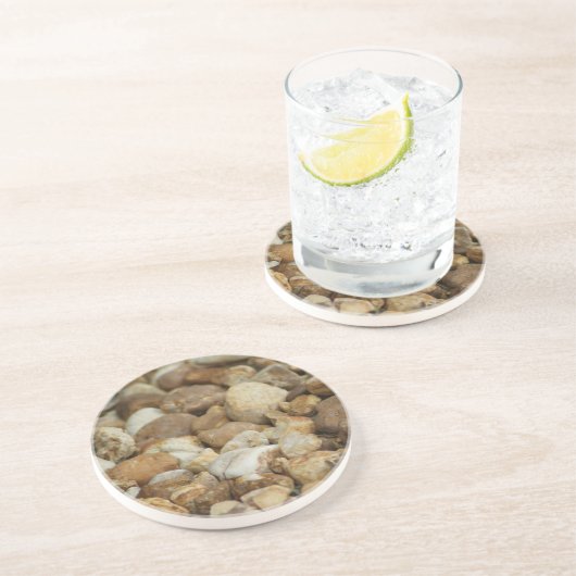 Kiesel-Untersetzer Getränkeuntersetzer (Seite)