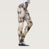Kieselhintergrundmuster Leggings (Rechts)