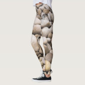 Kieselhintergrundmuster Leggings (Links)