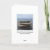 Kieselkarte Karte (Rückseite)