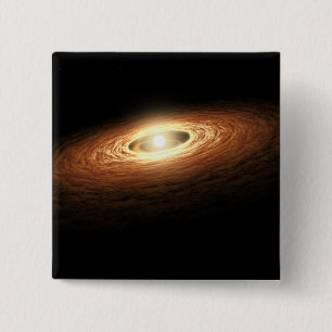 Kieselsäureverbindungs-Kristall-Bildung Button