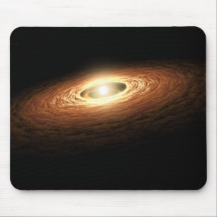 Kieselsäureverbindungs-Kristall-Bildung Mousepad