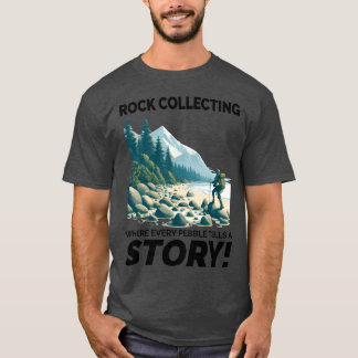 Kieselstein-Sammeln-Mineralien-Sammler-Geologie T-Shirt