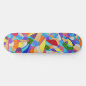 Kieselsteine am Strand Skateboard (Horizontal)