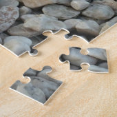 Kieselsteine auf Strandstein-Fotografie Puzzle (Seite)