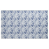 Kieselsteine - Cyanotypeffekt Stoff (Yard (91,4 cm))