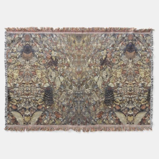 Kieselsteine in Taylor Creek Naturfotografie Decke (Vorderseite)