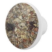 Kieselsteine in Taylor Creek Naturfotografie Keramikknauf (Rechts)