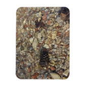 Kieselsteine in Taylor Creek Naturfotografie Magnet (Vertikal)