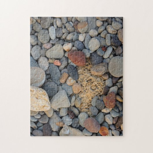 Kieselsteine und Felsen Puzzle (Vertikal)