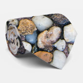 Kieselsteinmuster Krawatte (Gerollt)
