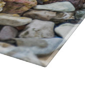 Kiesglas Schneidebrett (Ecke)