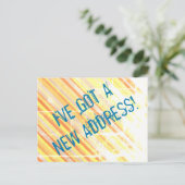 Kiesige und beunruhigte Blickc$neu-house-Postkarte Ankündigungspostkarte (Stehend Vorderseite)