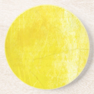 Kiesiges Gelb Untersetzer