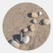 Kieskleber Runder Aufkleber (Vorderseite)