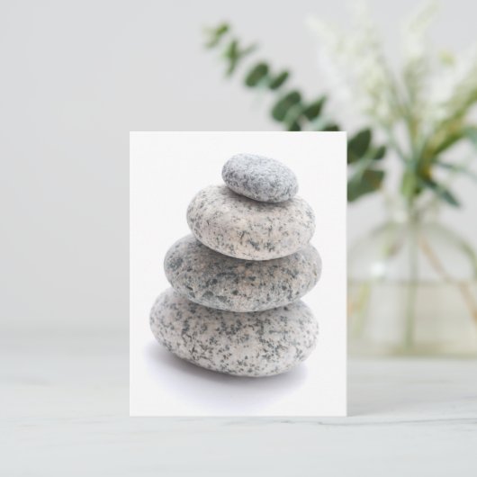 Kiesskulptur Postkarte (Stehend Vorderseite)