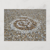Kiesspirale Postkarte (Vorderseite)