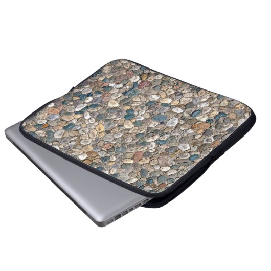 Kiesstein Laptopschutzhülle (Vorne Knopf)