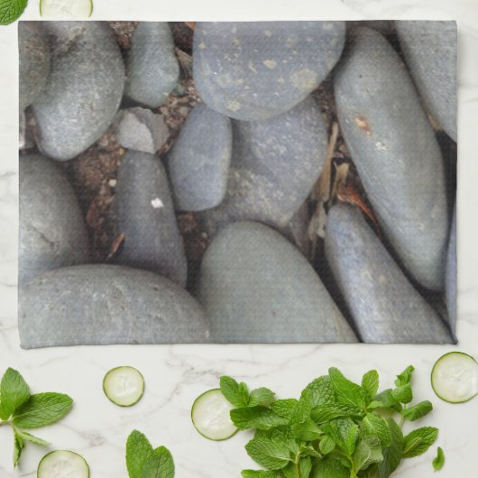 Kiessteine Geschirrtuch (Gefaltet)