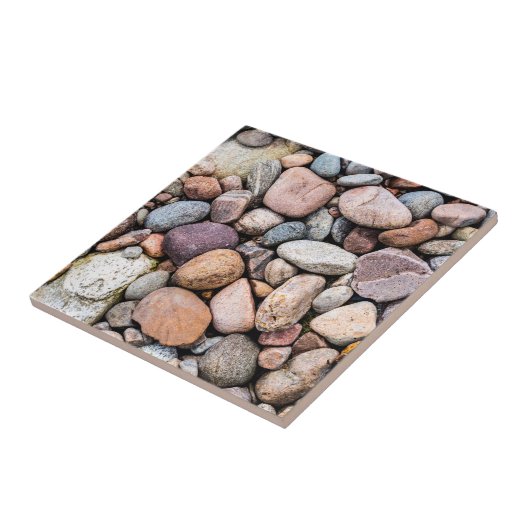 Kiesstrand Fliese (Seite)