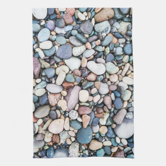 Kiesstrand Geschirrtuch (Vertikal)