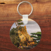 Kiesstrand, Kalifornien Schlüsselanhänger (Vorderseite)
