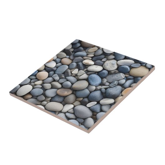 Kiesstrand Keramik Tile Fliese (Seite)