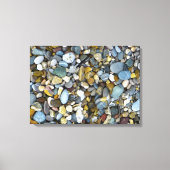 Kiesstrand Leinwanddruck (Vorderseite)