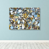 Kiesstrand Leinwanddruck (Insitu (Holzboden))