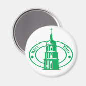 Kiev Briefmarke Magnet (Vorderseite/Rückseite)