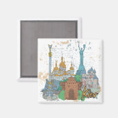 Kiev Magnet (Vorderseite/Rückseite)