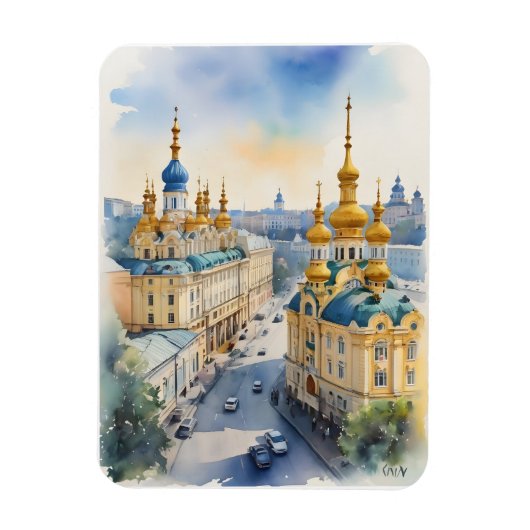 Kiew Aquarev Art Magnet (Vertikal)