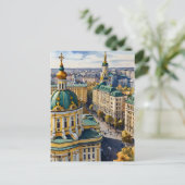 Kiew Aquarev Art Postkarte (Stehend Vorderseite)