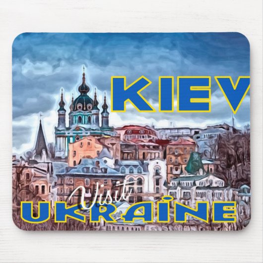 Kiew, Besuch in der Ukraine Mousepad (Vorne)