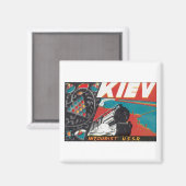 Kiew Intourist UdSSR Magnet (Vorderseite/Rückseite)