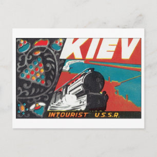 Kiew Intourist UdSSR Postkarte