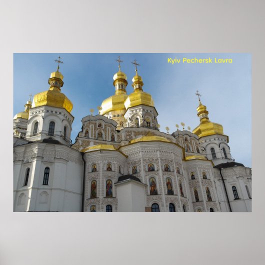 Kiew Pechersk Lawra, Kirche / Kloster Poster (Vorne)