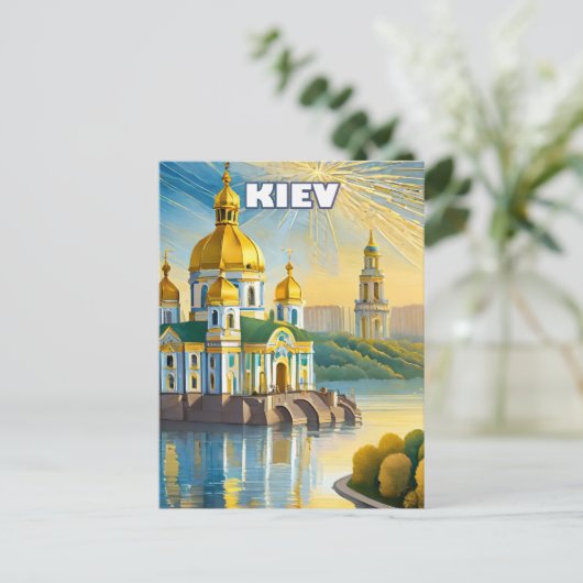 Kiew Postkarte (Stehend Vorderseite)
