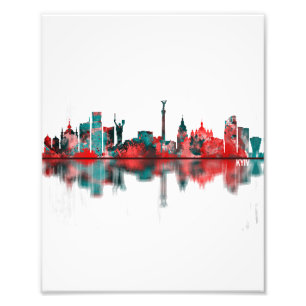Kiew-Skyline Fotodruck