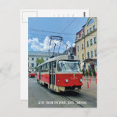 Kiew Straßenbahn Podil Kiew Ukraine Postkarte (Vorne/Hinten)