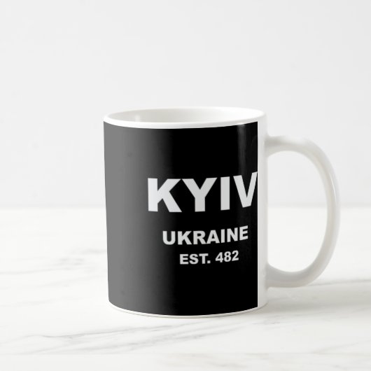 Kiew Ukraine Kaffeetasse (Rechts)